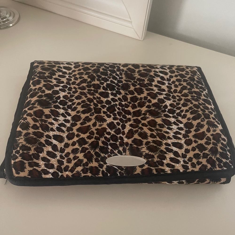 Silpada Leopard Print Jewelry Case